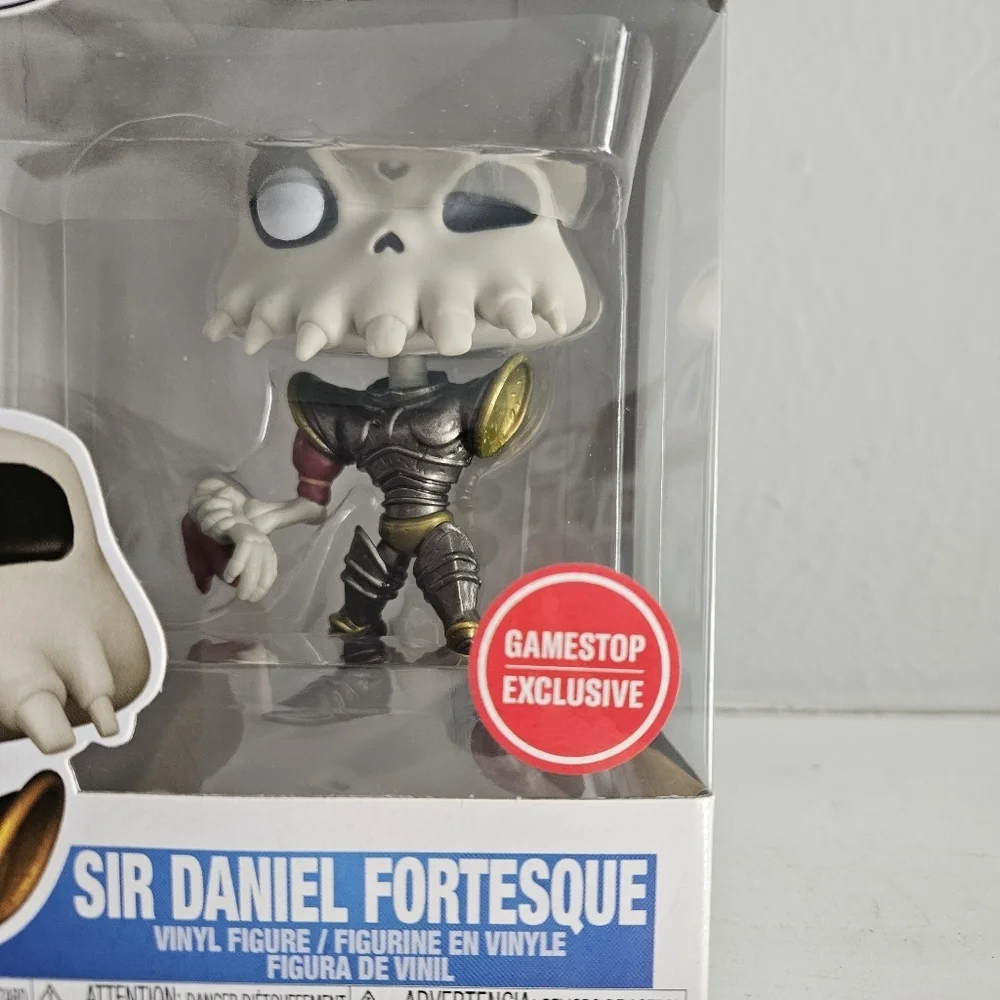 New In Box Funko Pop! Games Playstation MediEvil Sir Daniel Fortesque #784